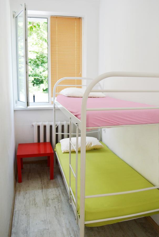 Hostel Vokzal Κίεβο Κρεβάτια του χόστελ φωτογραφία